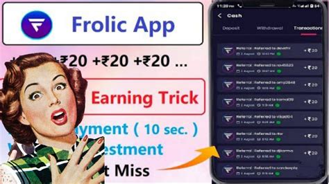 frolic live referral code|Frolic App Se Paise Kaise Kamaye 2022 .